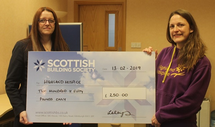 Background image: Highland Hospice is chosen charity